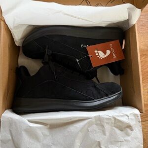 Earthing Sedona Women's Black Sneakers Tennis Shoes Sz 8.5 Grounding